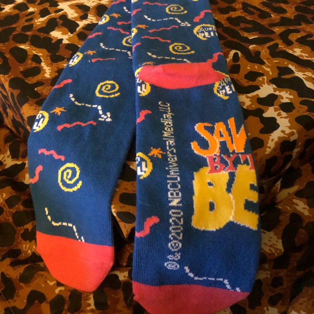 Saved by the bell vintage funky socks